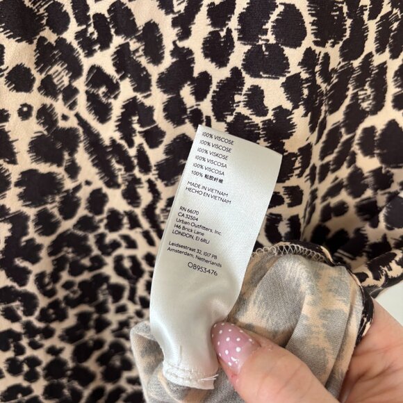 Anthropologie Elyse Printed Bias Slip Dress | Small - Picture 6 of 9